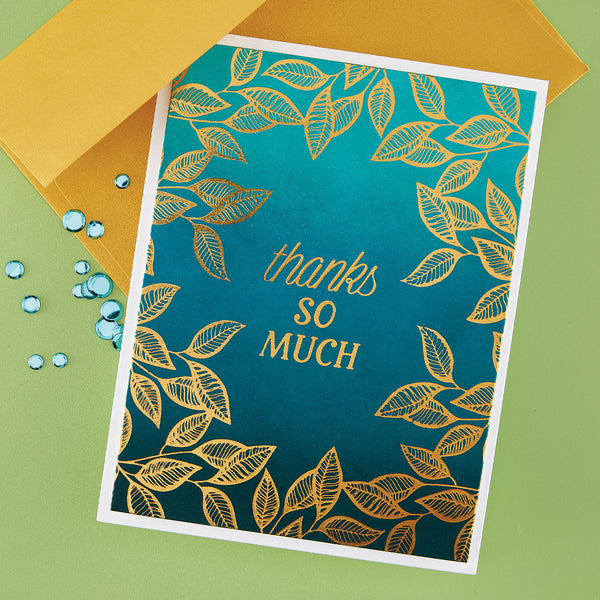 Brighten Foliage Press Plates + Free Gift Stencil - BetterPress Society May 2026