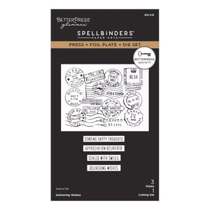 Delivering Wishes Press Plate & Die Set - BetterPress Society June 2026