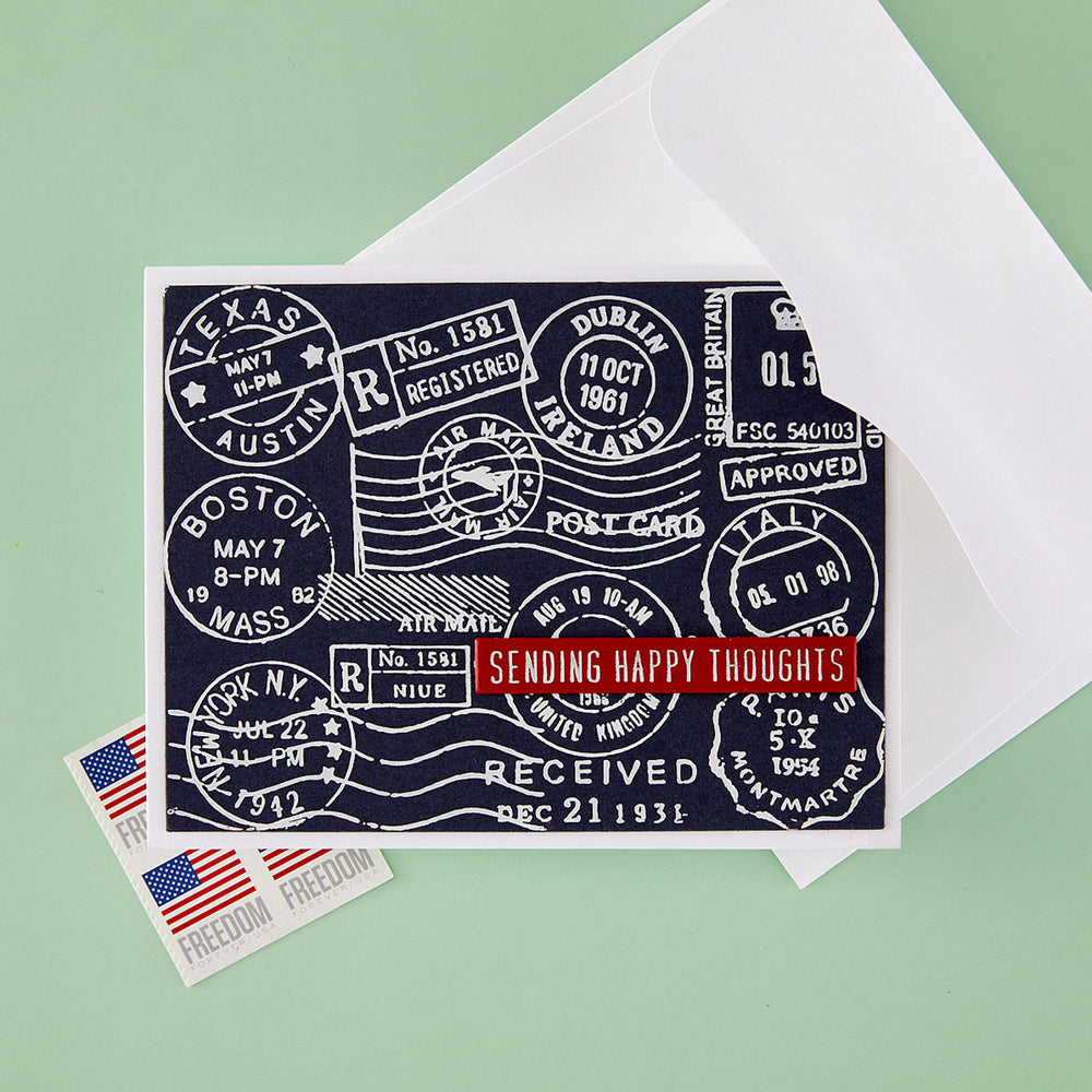 Delivering Wishes Press Plate & Die Set - BetterPress Society June 2026