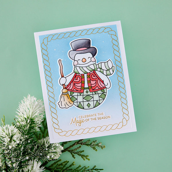 Snowman Wishes Press Plates + Free Gift Dies - BetterPress Society July 2026