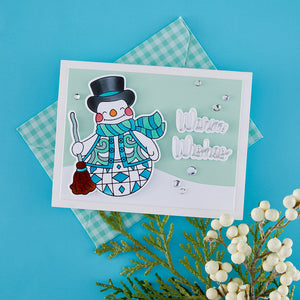 Snowman Wishes Press Plates + Free Gift Dies - BetterPress Society July 2026