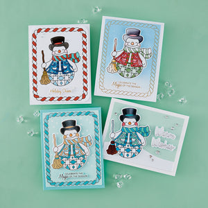 Snowman Wishes Press Plates + Free Gift Dies - BetterPress Society July 2026