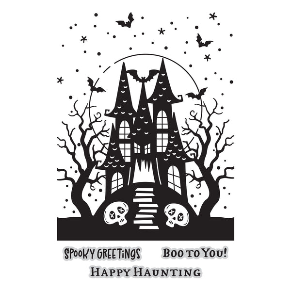 Haunted Hollow Press Plate & Die Set - BetterPress Society August 2026