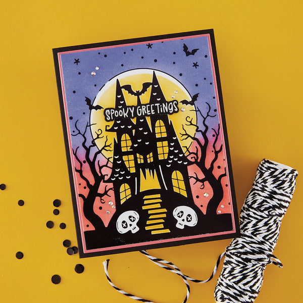 Haunted Hollow Stencil - BetterPress Society August 2026 Add-On