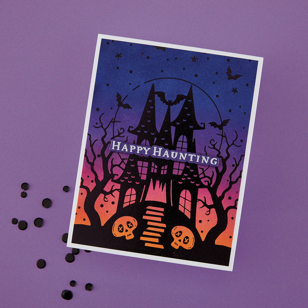 Haunted Hollow Press Plate & Die Set - BetterPress Society August 2026