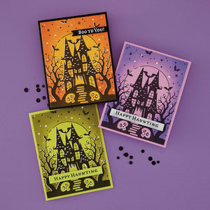 Haunted Hollow Press Plate & Die Set - BetterPress Society August 2026
