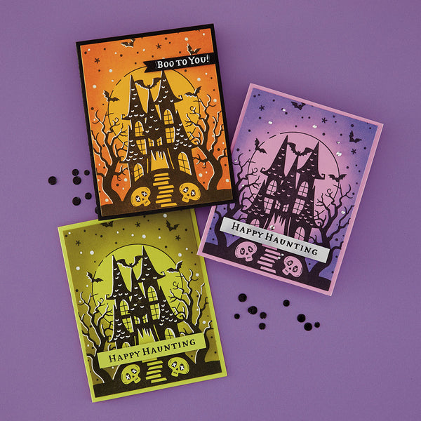 Haunted Hollow Press Plate & Die Set - BetterPress Society August 2026