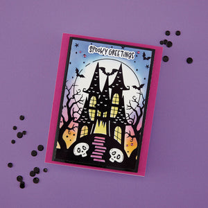 Haunted Hollow Press Plate & Die Set - BetterPress Society August 2026