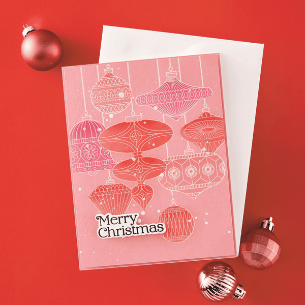 Layered Classic Holiday Stencil - BetterPress Society October 2026 Add-On