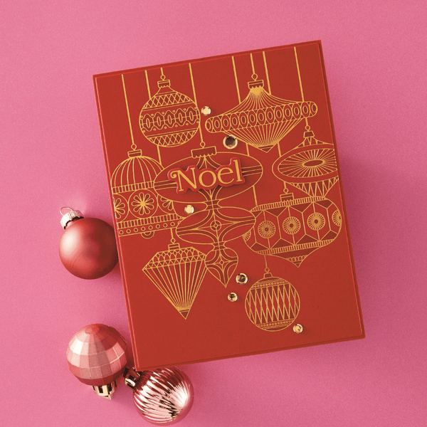 Classic Holiday Press Plate & Die Set - BetterPress Society October 2026