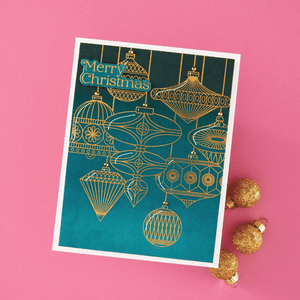 Classic Holiday Press Plate & Die Set - BetterPress Society October 2026