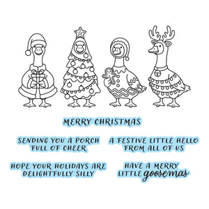 Festive Flock Press Plate & Die Set - BetterPress Society November 2026