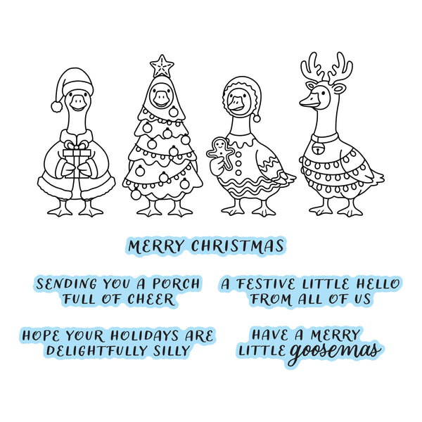 Festive Flock Press Plate & Die Set - BetterPress Society November 2026