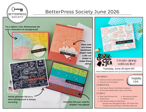 Delivering Wishes Press Plate & Die Set - BetterPress Society June 2026