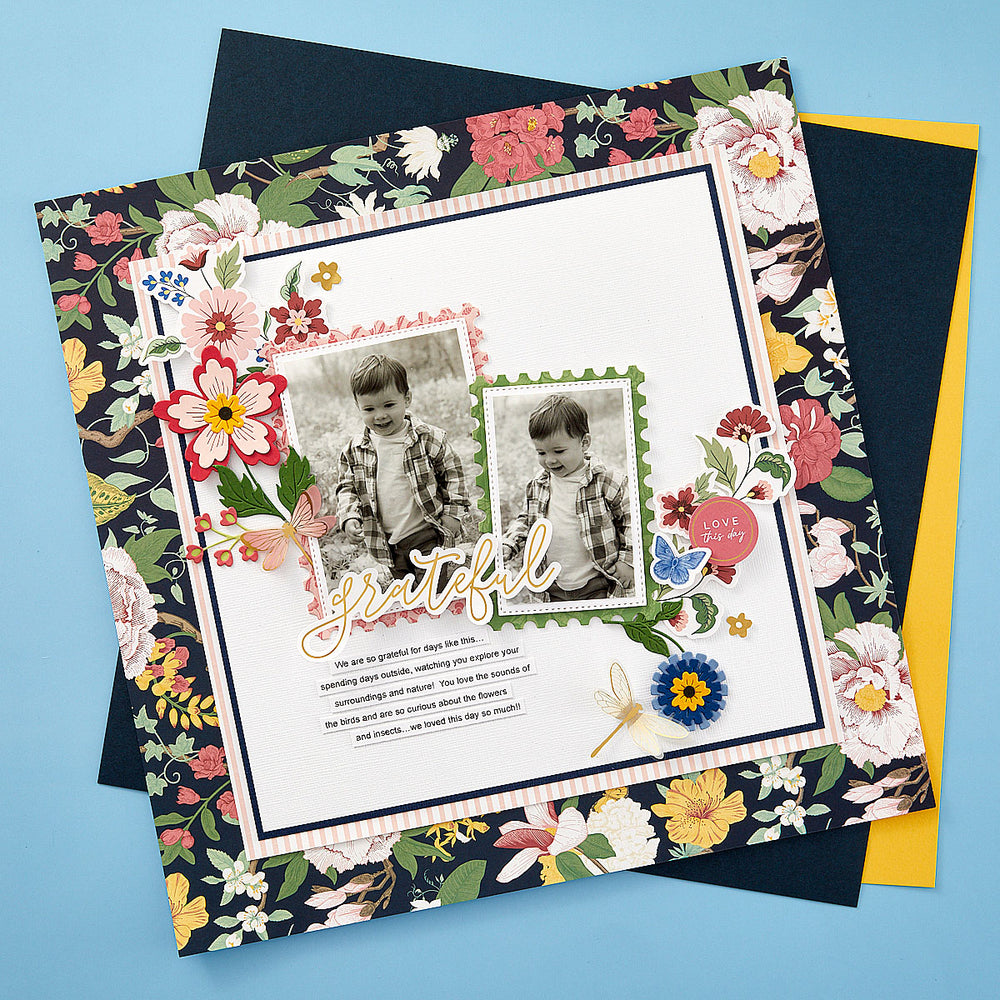 Bayfair 12x12" Designer Paper Pack 20 sheet