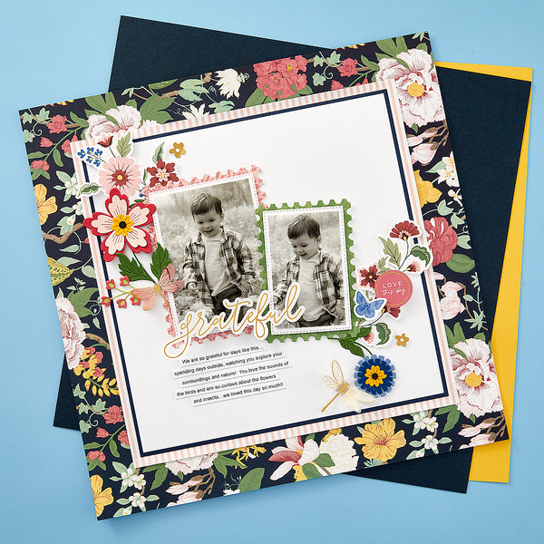 Nested Postage Labels & Tag Etched Dies from the Bayfair Collection