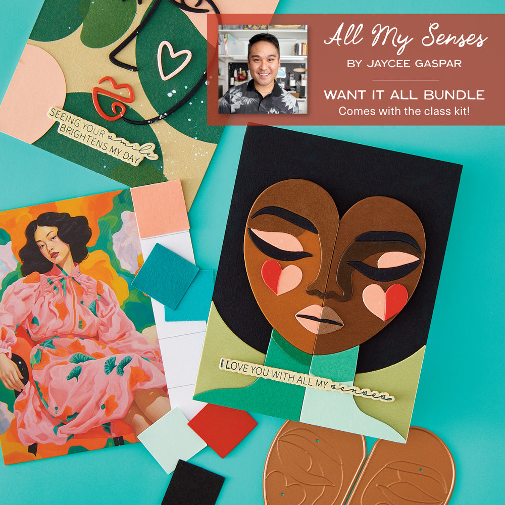 All My Senses I Want It All! Bundle + FREE Class Kit by Jaycee Gaspar