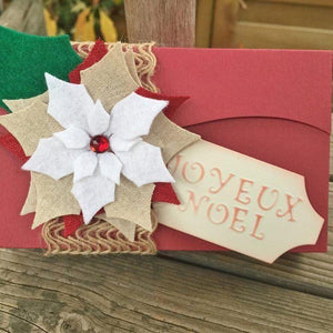Shapeabilities Layered Poinsettia Etched Dies