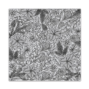 Hero Arts Holiday Foliage Bold Prints Cling Rubber Stamp