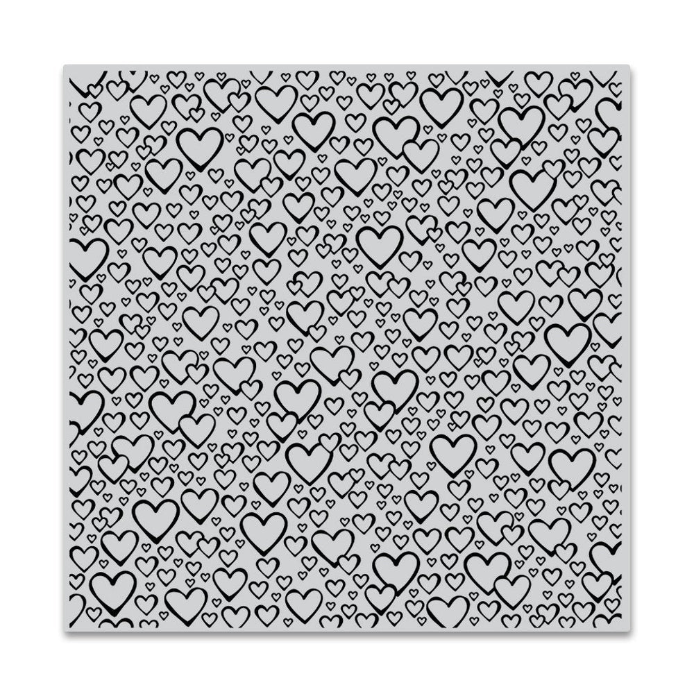 Hero Arts Bursting with Love Bold Prints Cling Rubber Stamp