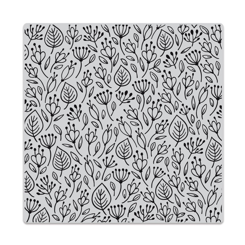 Hero Arts Flower Garden Bold Prints Cling Rubber Stamp