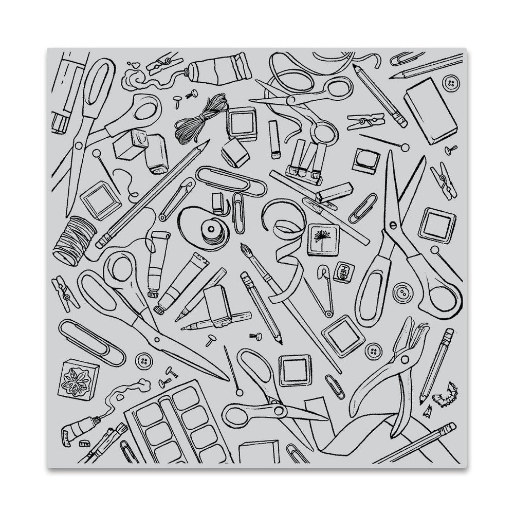Hero Arts Crafting Tools Bold Prints Cling Rubber Stamp
