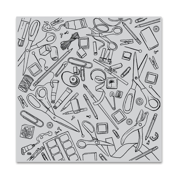 Hero Arts Crafting Tools Bold Prints Cling Rubber Stamp