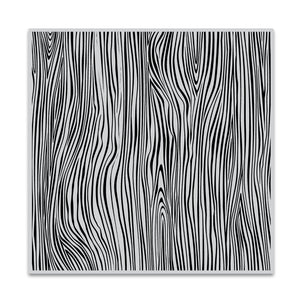 Hero Arts Woodgrain Bold Prints Cling Rubber Stamp