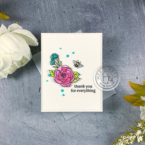 Hero Arts Color Layering Roses Stencil