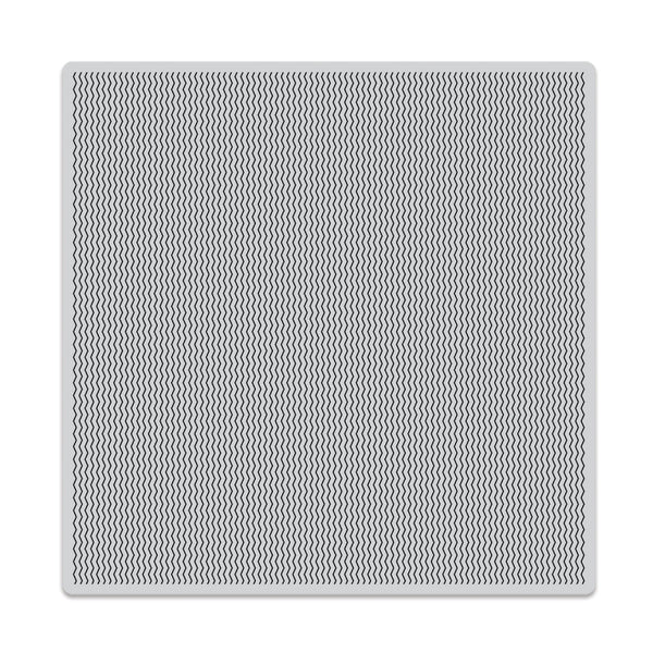 Hero Arts Zigzag Texture Bold Prints Cling Rubber Stamp