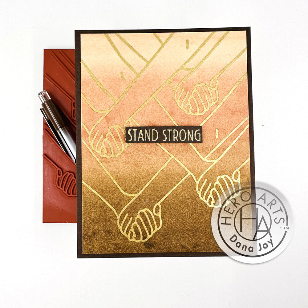 Hero Arts Holding Together Cling Rubber Stamp