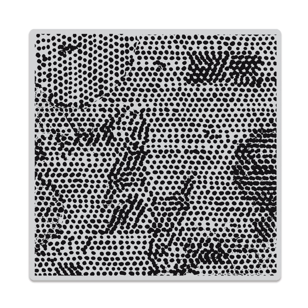 Hero Arts Rough Dot Bold Prints Cling Rubber Stamp