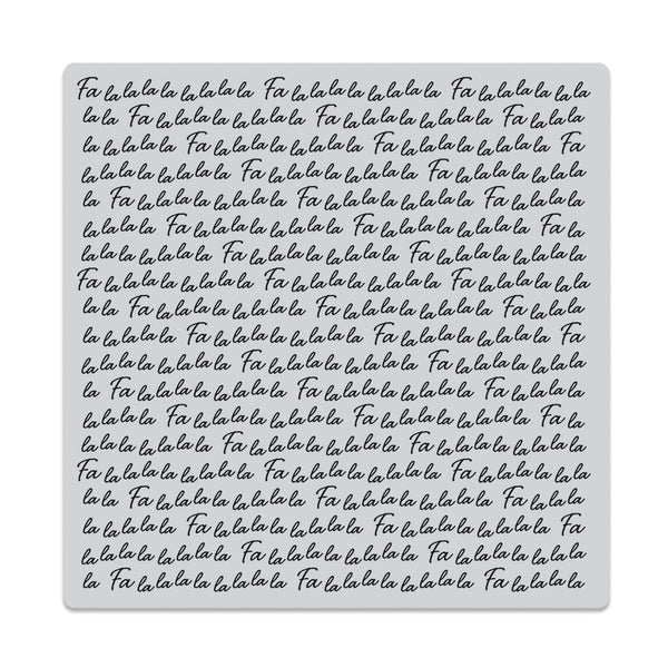 Hero Arts Falala Bold Prints Cling Rubber Stamp
