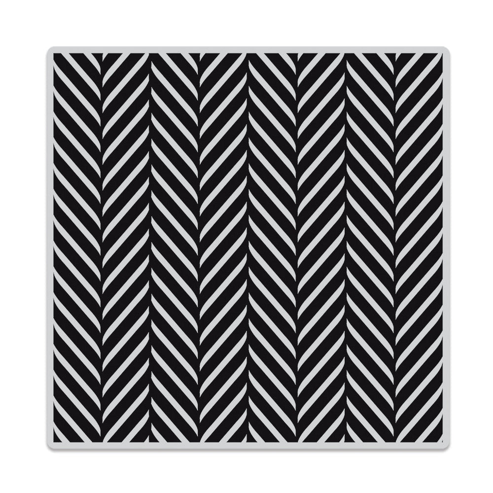 Hero Arts Abstract Feather Bold Prints Cling Rubber Stamp