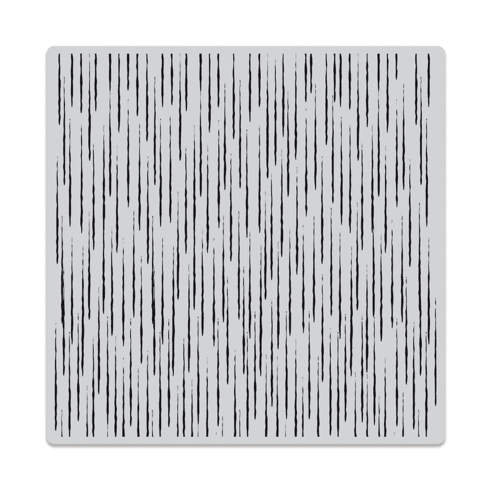 Hero Arts Rain Texture Bold Prints Cling Rubber Stamp