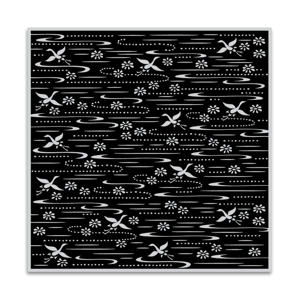Hero Arts Origami Paper Bold Prints Cling Rubber Stamp