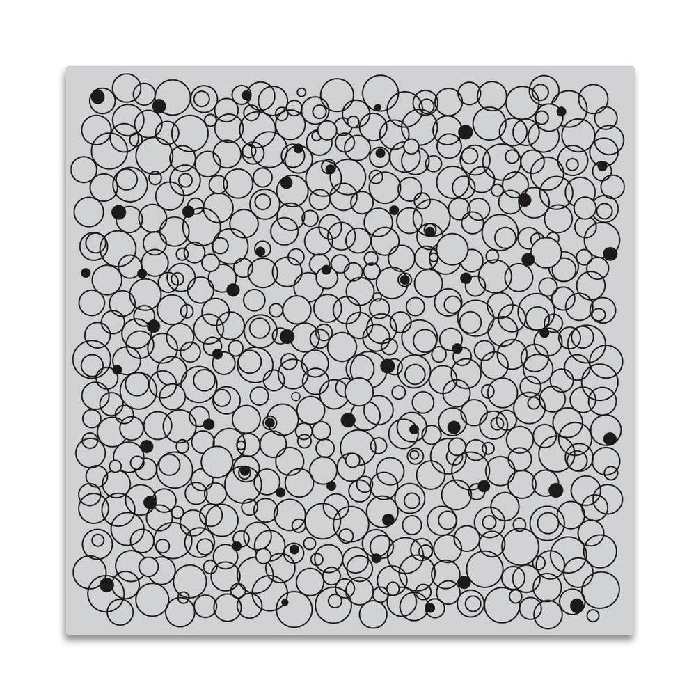 Hero Arts Bubble Celebration Bold Prints Cling Rubber Stamp