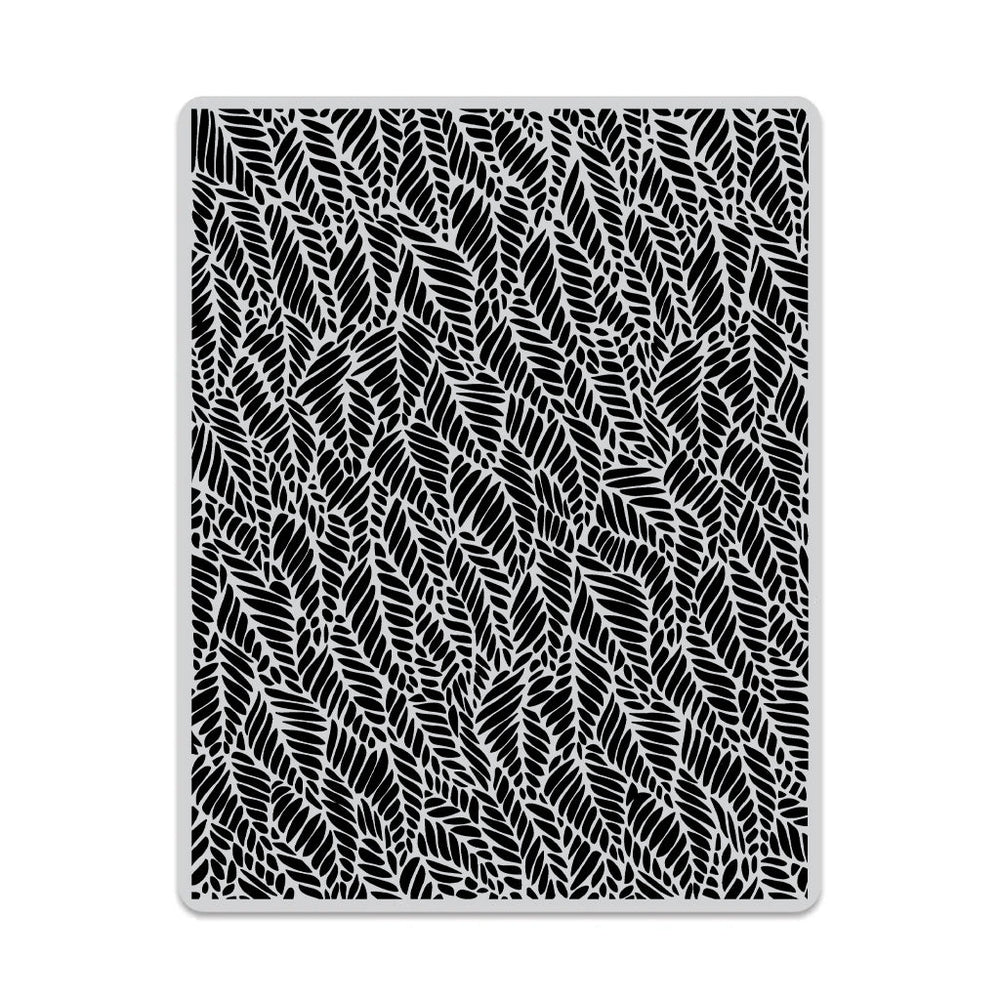Hero Arts Leafy Background Cling Rubber Stamp