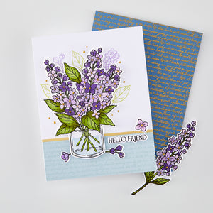 Hero Arts No One Lilac You Clear Stamp Set