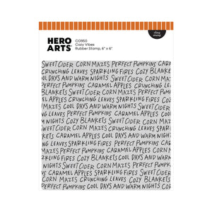Cozy Vibes Cling Stamp