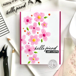 Hero Arts Color Layering Bold Flowers Stencils