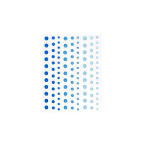 Hero Arts Translucent Blues Hero Hues Enamel Dots