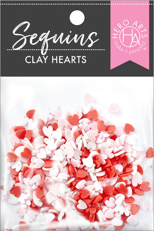 Hero Arts Mini Clay Hearts