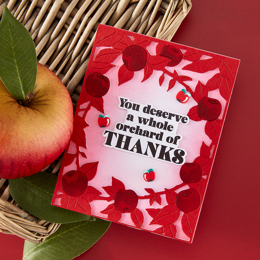 Hero Arts Mini Clay Apples Embellishments