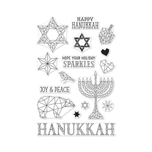 Hero Arts Happy Hanukkah Clear Stamps
