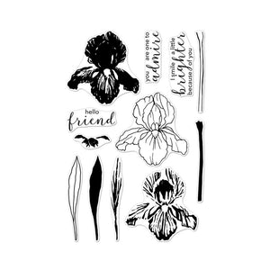 Hero Arts Color Layering Iris Clear Stamps