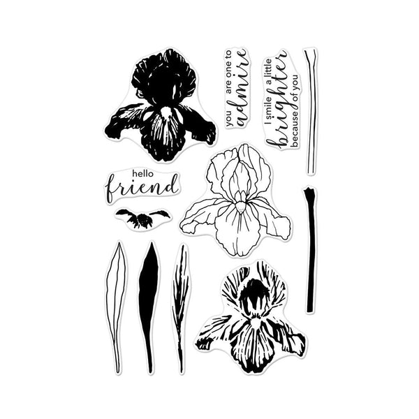 Hero Arts Color Layering Iris Clear Stamps