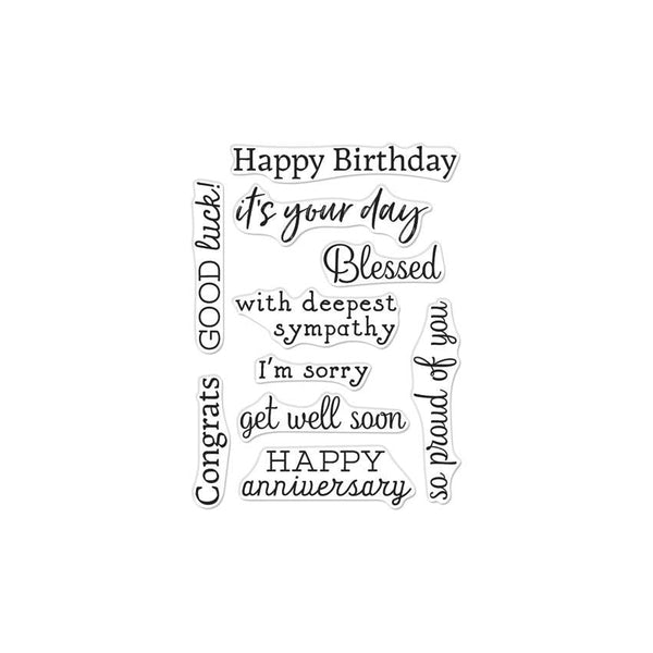 Hero Arts Occasions Clear Stamps