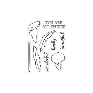 Hero Arts Arum Lily Clear Stamps