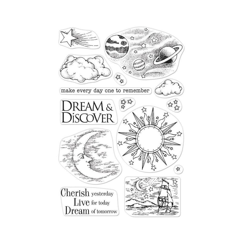 Hero Arts From the Vault Celestial Clear Stamps